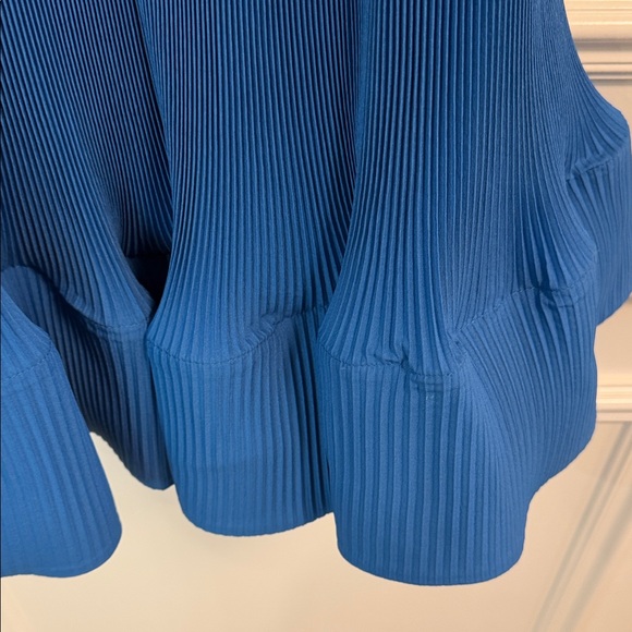 Tibi Royal Blue Long Sleeve Dress - Picture 4 of 4